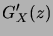 $\displaystyle G'_X(z)$