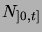 $ N_{]0,t]}$