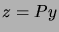 $ z=Py$