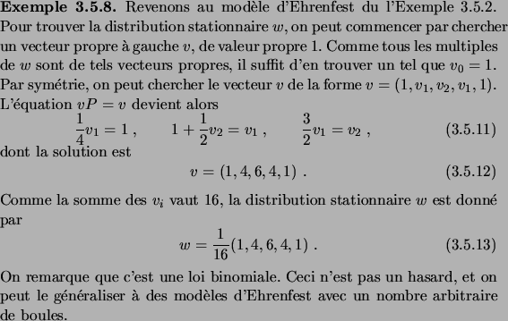 \begin{example}
% latex2html id marker 4206Revenons au mod\\lq ele d'Ehrenfest du...
...\lq a des mod\\lq eles d'Ehrenfest avec un nombre
arbitraire de boules.
\end{example}
