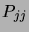 $ P_{jj}$